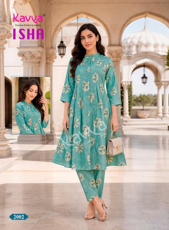 Kavya isha vol 2 branded coord set wholesale in chennai